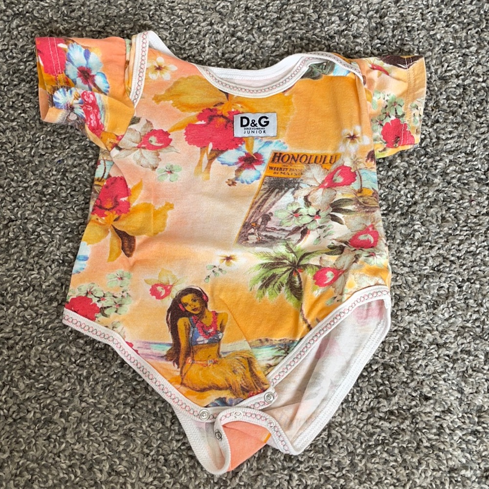 Dolce and gabbana baby onesie D&g junior